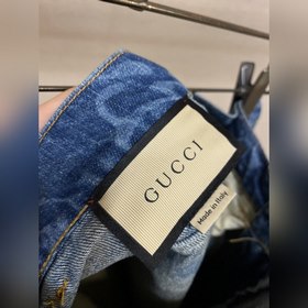 Gucci, GU жидкие джинсовые шорты сердечком Оригинал, цена 600, те