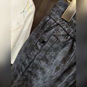Эксклюзивная новая модель модных брюк Gucci для мужчин. Модные и 