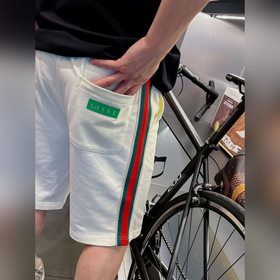 GU23SS весенне-летние легкие трикотажные хлопковые шорты с завязк