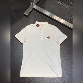 Gucci эксклюзивная новая модель мужской рубашки-поло с короткими 