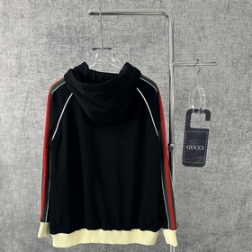 Одежда GUCCI/Gucci 2024 Новый комплект трикотажной куртки с тесьм