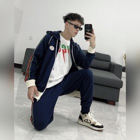 Одежда GUCCI/Gucci 2024 Новый комплект мужской вязаной куртки с 