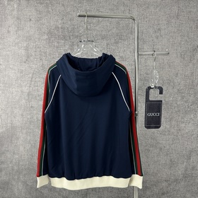 Одежда GUCCI/Gucci 2024 Новый комплект трикотажной куртки с тесьм