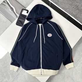Одежда GUCCI/Gucci 2024 Новый комплект трикотажной куртки с тесьм