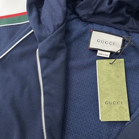 Одежда GUCCI/Gucci 2024 Новый комплект трикотажной куртки с тесьм