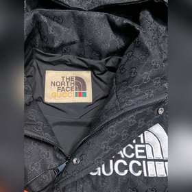 Gucci и THE NORTH FACE эксклюзивная весенняя куртка с капюшоном. 