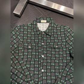 Эксклюзивная джинсовая куртка Gucci с отложным воротником, изгото