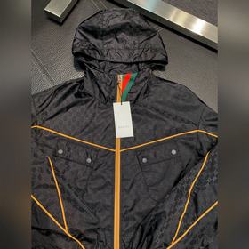 Gucci эксклюзивная новая весенняя модная куртка с капюшоном, клас