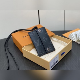 【Оригинальный продукт】 M83153 Черный цветок Кошелек для карт Сери