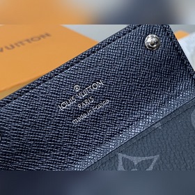 【Оригинальный продукт】 M83153 Черный цветок Кошелек для карт Сери