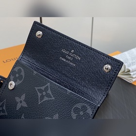 【Оригинальный продукт】 M83153 Черный цветок Кошелек для карт Сери
