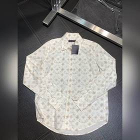 LV Louis Vuitton эксклюзивная новая модель мужской рубашки в стил