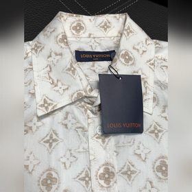 LV Louis Vuitton эксклюзивная новая модель мужской рубашки в стил