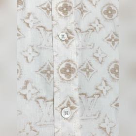 LV Louis Vuitton эксклюзивная новая модель мужской рубашки в стил