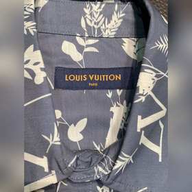 LV Louis Vuitton эксклюзивная новая модель мужской рубашки в стил