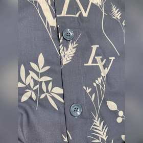 LV Louis Vuitton эксклюзивная новая модель мужской рубашки в стил