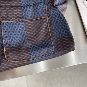 -LV 24ss весенне-летняя рубашка-пижама с длинными рукавамиз шелка
