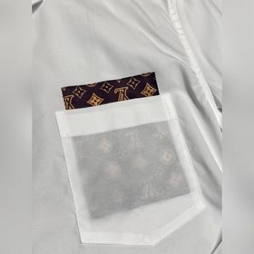 LV Louis Vuitton эксклюзивная новая модель мужской рубашки в стил