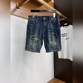 1v Louis Vuitton 24 мужские джинсовые шорты, оригинальная ткань,