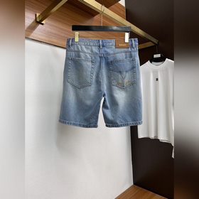 1v Louis Vuitton мужские джинсовые шорты, оригинальная ткань, ори