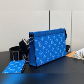 【LV】 M83099 Синий Мужской комплект из двух предметов, комплект из