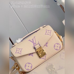 Эксклюзивные фотографии M46596 Милый белый с фиолетовым Эта сумка