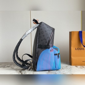 LV M46440 Рюкзак с шелкографией виде тыквы Серия рюкзаков LV × YK
