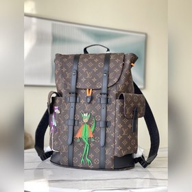 LV M45617 2024 Весна-Лето Christo her Рюкзак из ткани Monogram с