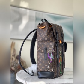 LV M45617 2024 Весна-Лето Christo her Рюкзак из ткани Monogram с
