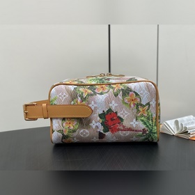 【LV】 M83112 Цветочная серия туалетных сумок Косметичка. Эта косм
