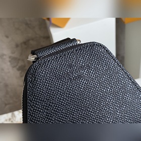 LV M30863 Черный с крестообразным узором Мужская сумка-нагрудная 