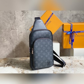 LV M46327 Черный с цветочным принтом Серия сумок через плечо и на