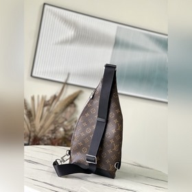 LV M30936 Duo одноплечевая сумка из лоскутков Monogram из парусин