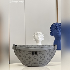 LV Реплика M46108 Серый тисненый M44336 Новая модель поясной сумк