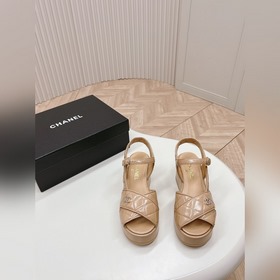 CHANEL 2024 Новая коллекция сандалий и тапочек Классическая сери