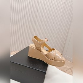 CHANEL 2024 Новая коллекция сандалий и тапочек Классическая сери