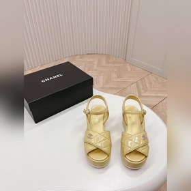 CHANEL 2024 Новая коллекция сандалий и тапочек Классическая сери