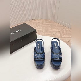 CHANEL 2024 Новая коллекция сандалий и тапочек Классическая сери