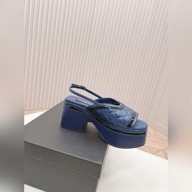 CHANEL 2024 Новая коллекция сандалий и тапочек Классическая сери