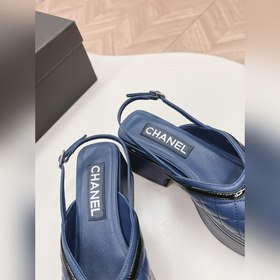 CHANEL 2024 Новая коллекция сандалий и тапочек Классическая сери