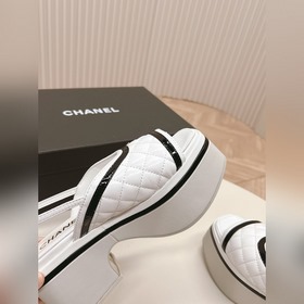 CHANEL 2024 Новая коллекция сандалий и тапочек Классическая сери