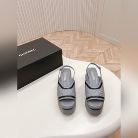 CHANEL 2024 Новая коллекция сандалий и тапочек Классическая сери