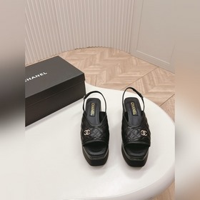 CHANEL 2024 Новая коллекция сандалий и тапочек Классическая сери