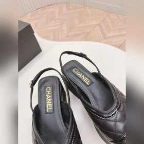 CHANEL 2024 Новая коллекция сандалий и тапочек Классическая сери