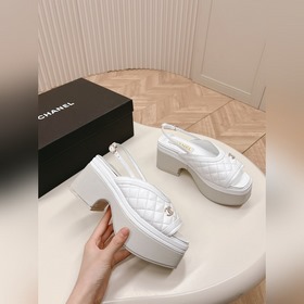 CHANEL 2024 Новая коллекция сандалий и тапочек Классическая сери