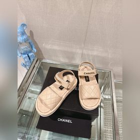 24Ss Весна-лето, новая модель Chanel, сандалии на толстой подошве