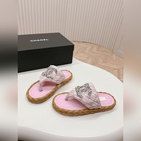 CHANEL 2024 Новая коллекция сандалий и тапочек Классическая сери