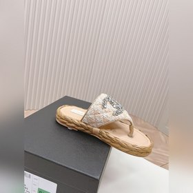 CHANEL 2024 Новая коллекция сандалий и тапочек Классическая сери