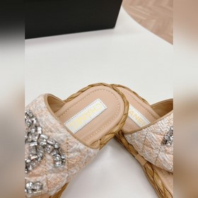 CHANEL 2024 Новая коллекция сандалий и тапочек Классическая сери