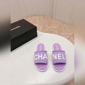 CHANEL 2024 Новая коллекция сандалий и тапочек Классическая серия